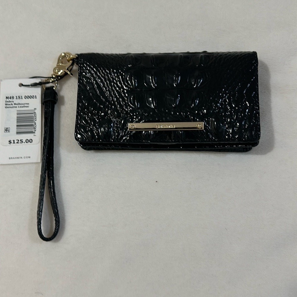 Brahmin Debra black Melbourne genuine leather